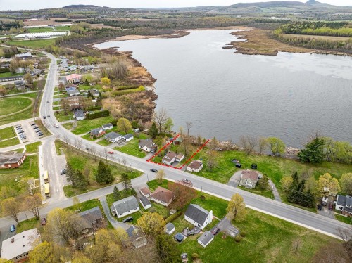 Photo aérienne - 200 Rue Water, Danville, QC - Outdoor With Body Of Water With View