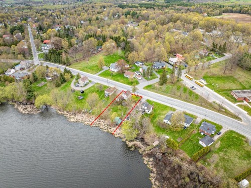 Photo aérienne - 200 Rue Water, Danville, QC - Outdoor With Body Of Water With View