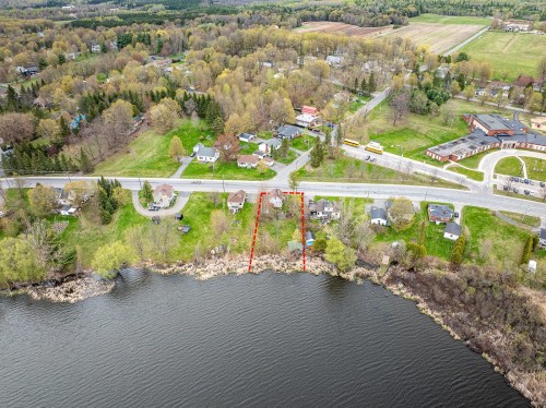 Photo aérienne - 200 Rue Water, Danville, QC - Outdoor With Body Of Water With View