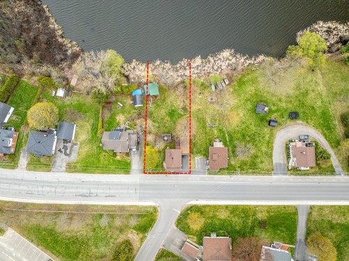 Photo aérienne - 200 Rue Water, Danville, QC - Outdoor With View