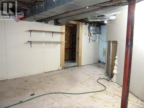 1063 Bruce, Windsor, ON - Indoor Photo Showing Basement