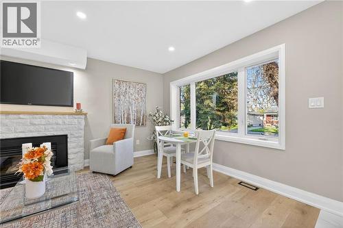 262 Broadway Avenue, Hamilton, ON - Indoor With Fireplace