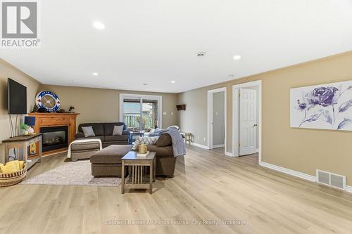 16 Balvina Drive W, Goderich (Goderich (Town)), ON - Indoor Photo Showing Living Room With Fireplace