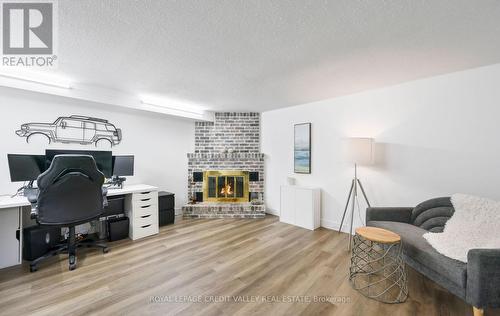 24 Pluto Drive, Brampton, ON - Indoor With Fireplace