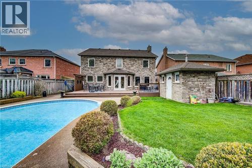 48 Lennox Crescent, Kitchener, ON - Outdoor With In Ground Pool