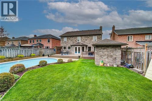 48 Lennox Crescent, Kitchener, ON - Outdoor With In Ground Pool