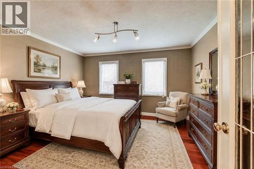 office room virtually staged as a bedroom - 48 Lennox Crescent, Kitchener, ON - Indoor Photo Showing Bedroom