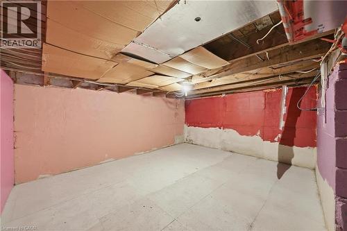 Image quality insufficient for description - 2934 Baker Road, Niagara Falls, ON - Indoor Photo Showing Basement