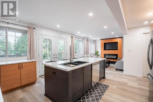 286 Harmony Beach Rd, Havilland, ON - Indoor Photo Showing Kitchen With Double Sink