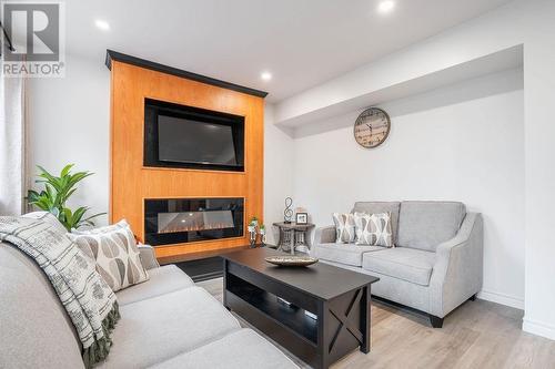 286 Harmony Beach Rd, Havilland, ON - Indoor Photo Showing Living Room With Fireplace