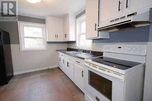 54 Hawker Crescent, Gander, NL - Indoor Photo Showing Kitchen With Double Sink