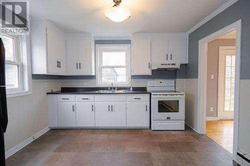54 Hawker Crescent, Gander, NL - Indoor Photo Showing Kitchen With Double Sink