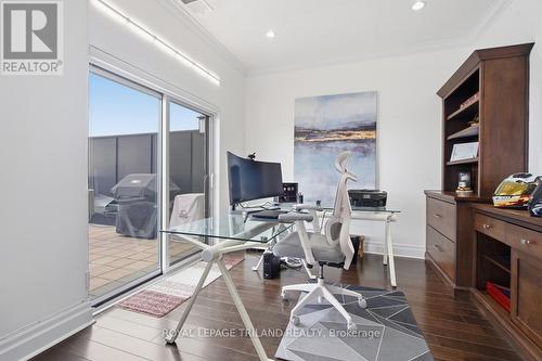 Upper: Office/Den with Access to Terrace - 1403 - 240 Villagewalk Boulevard, London North (North R), ON - Indoor Photo Showing Office