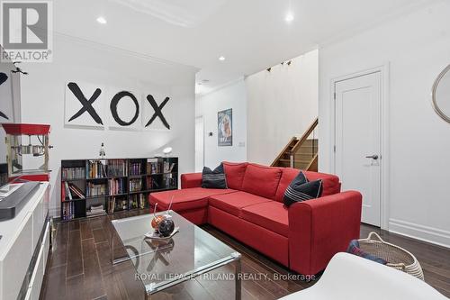 Lower: Living Room - 1403 - 240 Villagewalk Boulevard, London North (North R), ON - Indoor Photo Showing Living Room