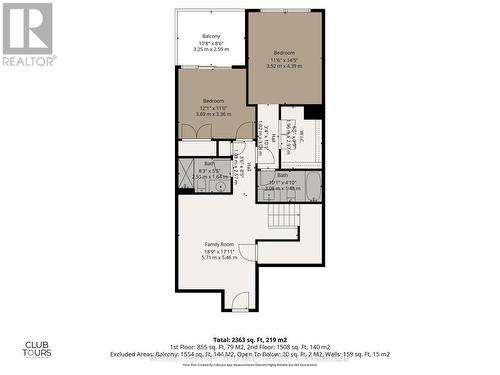 Floor Plan: Lower Level - 1403 - 240 Villagewalk Boulevard, London North (North R), ON - Other