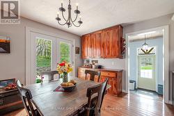 Breakfast room with walkout & pantry storage - 