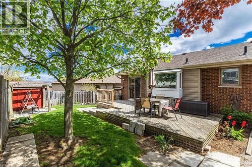 118 Napoli Drive, Hamilton, ON - Outdoor With Deck Patio Veranda