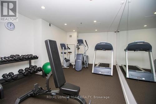 905 - 360 Mcleod Street, Ottawa, ON - Indoor Photo Showing Gym Room