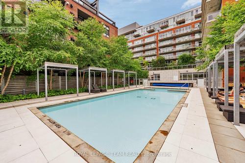 905 - 360 Mcleod Street, Ottawa, ON - Outdoor With In Ground Pool