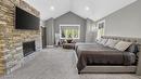 1461 Mcdonald Road, Cranbrook, BC  - Indoor Photo Showing Bedroom With Fireplace 