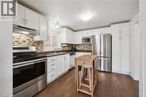 31 Tisdale Court, Kitchener, ON - Indoor Photo Showing Kitchen With Double Sink