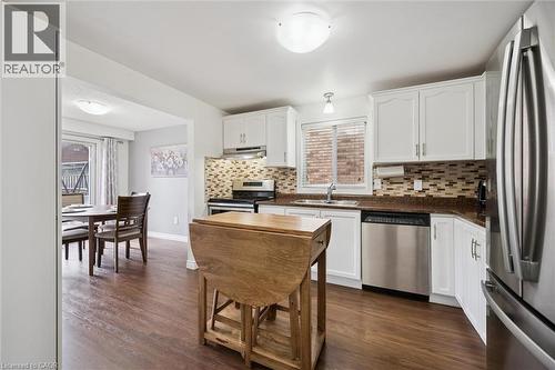 31 Tisdale Court, Kitchener, ON - Indoor Photo Showing Kitchen With Double Sink