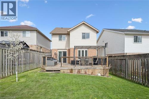 31 Tisdale Court, Kitchener, ON - Outdoor With Deck Patio Veranda With Exterior