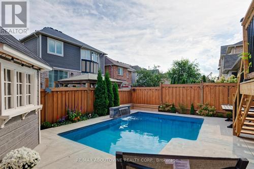 310 Leitch Landing, Milton, ON - Outdoor With In Ground Pool