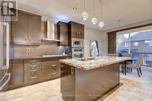 310 Leitch Landing, Milton, ON - Indoor Photo Showing Kitchen With Upgraded Kitchen