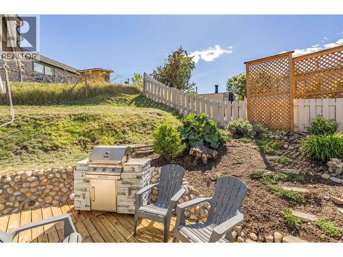 BBQ patio right off the kitchen - 1385 Orchard Drive, Kelowna, BC - Outdoor