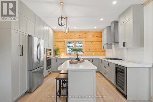 15 - 1213 Camp Jackson Road, Muskoka Lakes (Medora), ON - Indoor Photo Showing Kitchen With Upgraded Kitchen