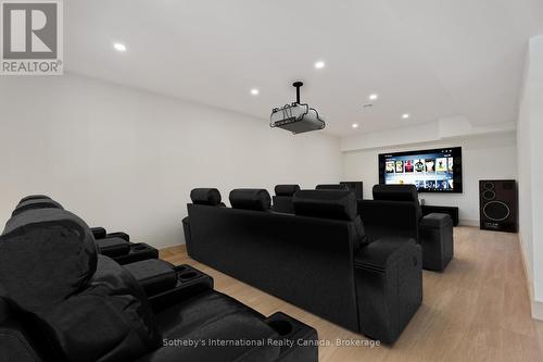Media Room Virtually Staged - 15 - 1213 Camp Jackson Road, Muskoka Lakes (Medora), ON - Indoor