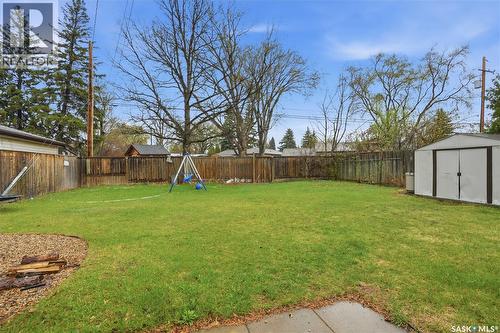 1113 Wilson Crescent, Saskatoon, SK - Outdoor With Backyard