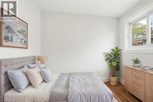 Virtually staged - 16 Ronaldshay Avenue, Hamilton, ON - Indoor Photo Showing Bedroom
