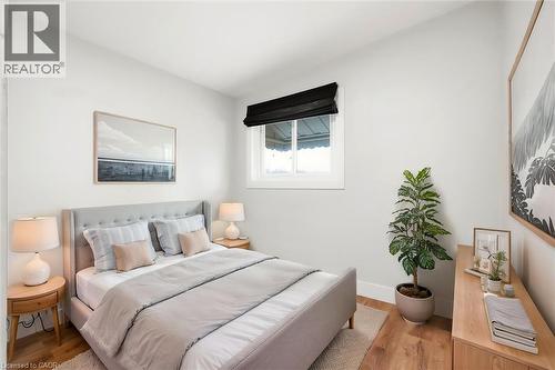 Virtually staged - 16 Ronaldshay Avenue, Hamilton, ON - Indoor Photo Showing Bedroom
