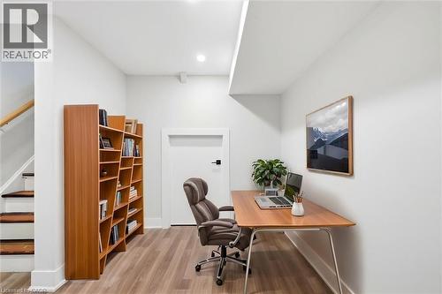 Virtually staged - 16 Ronaldshay Avenue, Hamilton, ON - Indoor Photo Showing Office