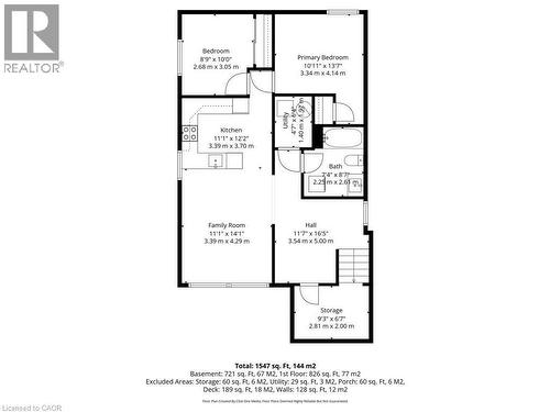 Floor plan - 16 Ronaldshay Avenue, Hamilton, ON - Other
