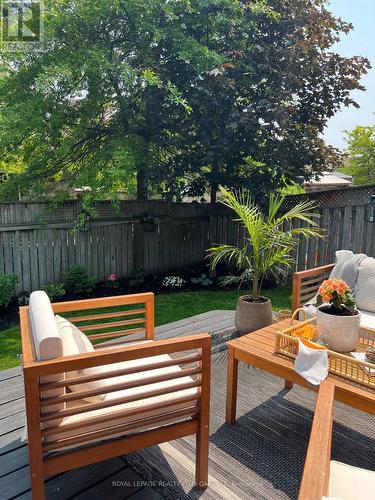 1159 Barclay Circle, Milton, ON - Outdoor With Deck Patio Veranda With Backyard