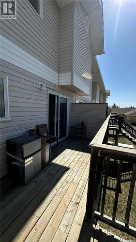 13 1437 1St Street, Estevan, SK - Outdoor With Deck Patio Veranda With Exterior