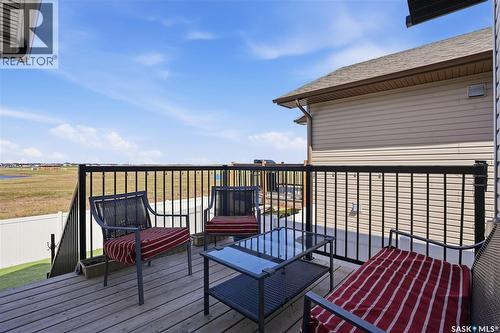1407 Hughes Drive, Saskatoon, SK - Outdoor With Deck Patio Veranda With Exterior
