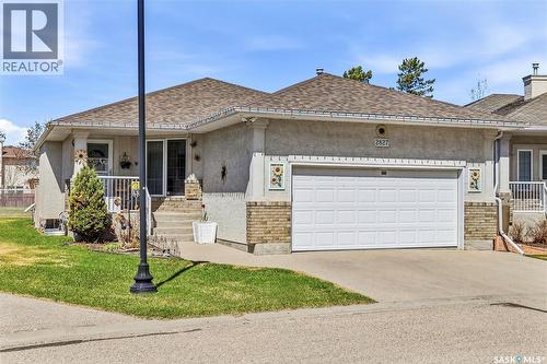 2827 Meadow Park Crescent E, Regina, SK - Outdoor With Facade