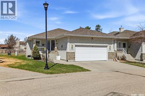 2827 Meadow Park Crescent E, Regina, SK - Outdoor With Facade