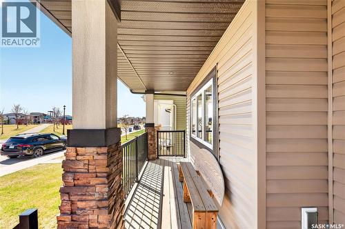 3136 Crosbie Crescent, Regina, SK - Outdoor With Deck Patio Veranda With Exterior