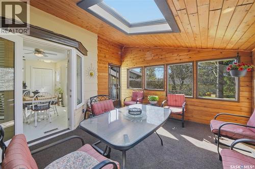 203 Gustin Crescent, Saskatoon, SK -  With Deck Patio Veranda With Exterior