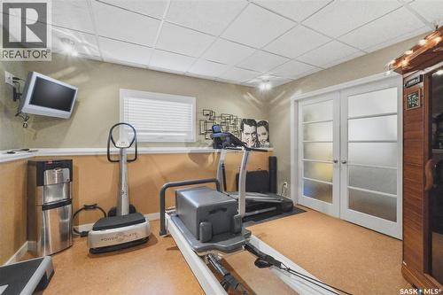 203 Gustin Crescent, Saskatoon, SK - Indoor Photo Showing Gym Room