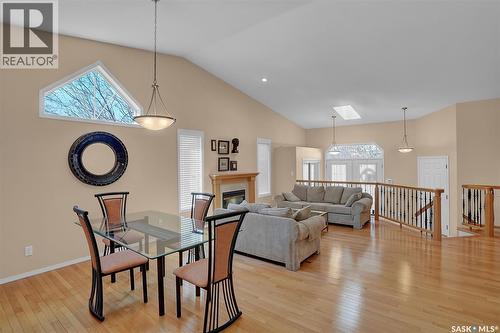 1684 Fenwick Crescent N, Regina, SK - Indoor With Fireplace