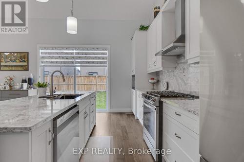 5 - 923 Stonecliffe Walk, Kitchener, ON - Indoor Photo Showing Kitchen With Upgraded Kitchen