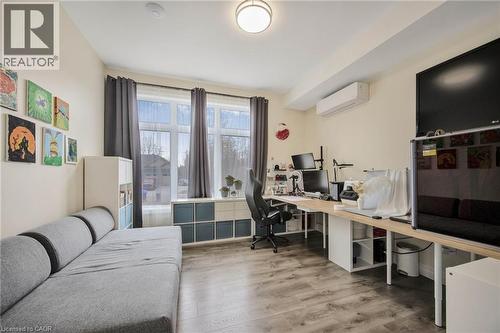 Bright room with wood-finish flooring and large windows - 6 Dorothys Drive, Oro-Medonte, ON - Indoor Photo Showing Office