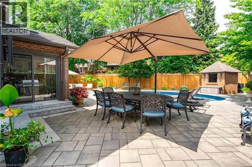1765 Featherston Court, Mississauga, ON - Outdoor With In Ground Pool With Deck Patio Veranda