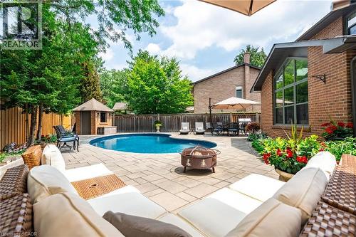 1765 Featherston Court, Mississauga, ON - Outdoor With In Ground Pool